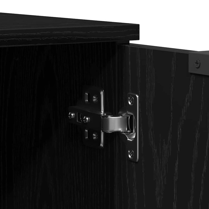 Cabinet TV Stejar negru 102 x 35 x 36.5 cm Lemn compozit - WALTI WALTI