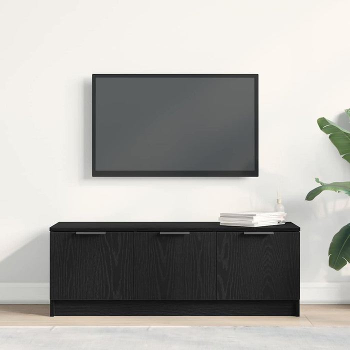 Cabinet TV Stejar negru 102 x 35 x 36.5 cm Lemn compozit - WALTI WALTI