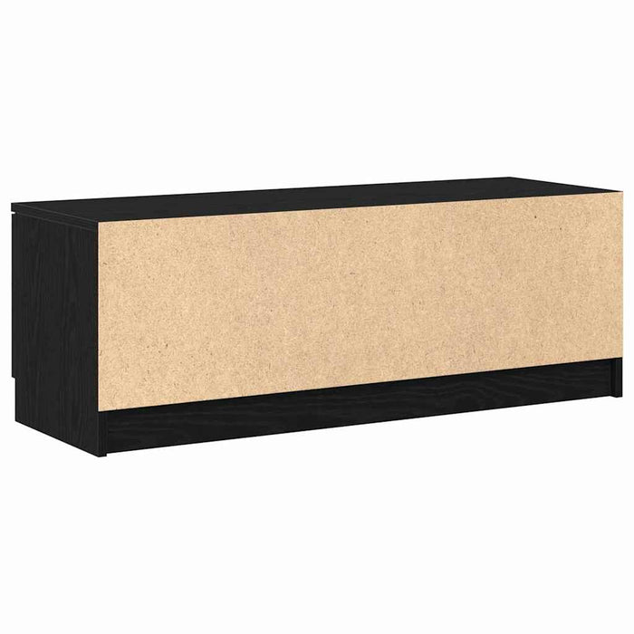 Cabinet TV Stejar negru 102 x 35 x 36.5 cm Lemn compozit - WALTI WALTI