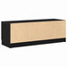 Cabinet TV Stejar negru 102 x 35 x 36.5 cm Lemn compozit - WALTI WALTI