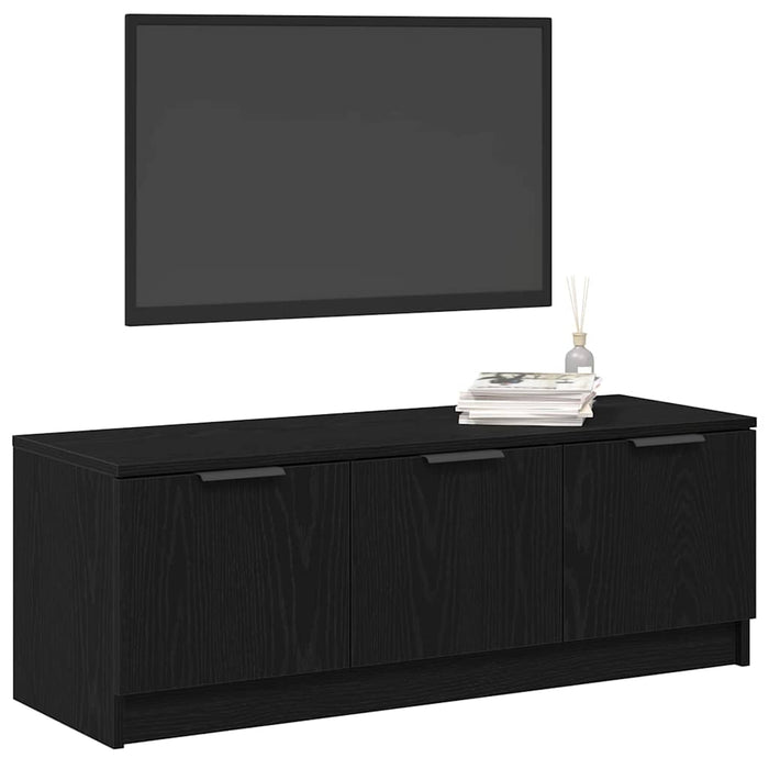 Cabinet TV Stejar negru 102 x 35 x 36.5 cm Lemn compozit - WALTI WALTI