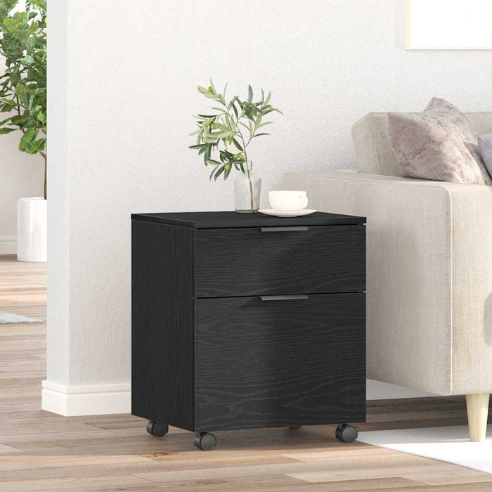 Dulap pentru Fișiere Stejar Negru 45 x 38 x 54 cm Lemn compozit - WALTI WALTI