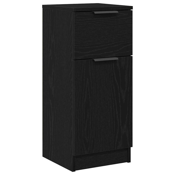 Bufet cu sertar Stejar Negru 30 x 30 x 70 cm Lemn compozit - WALTI WALTI