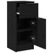 Bufet cu sertar Stejar Negru 30 x 30 x 70 cm Lemn compozit - WALTI WALTI