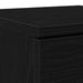 Bufet 2 pcs Stejar Negru 30 x 30 x 70 cm Lemn compozit - WALTI WALTI