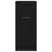 Bufet 2 pcs Stejar Negru 30 x 30 x 70 cm Lemn compozit - WALTI WALTI