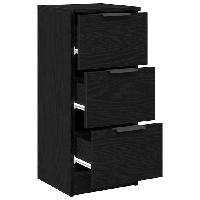 Dulap lateral din stejar negru Stejar negru 30 x 30 x 70 cm - WALTI WALTI