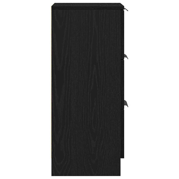 Dulap lateral din stejar negru Stejar negru 30 x 30 x 70 cm - WALTI WALTI