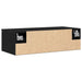 Dulap de perete Stejar negru 68 x 30 x 20 cm Lemn compozit - WALTI WALTI