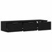 Dulap de perete Stejar negru 102 x 30 x 20 cm Lemn compozit - WALTI WALTI