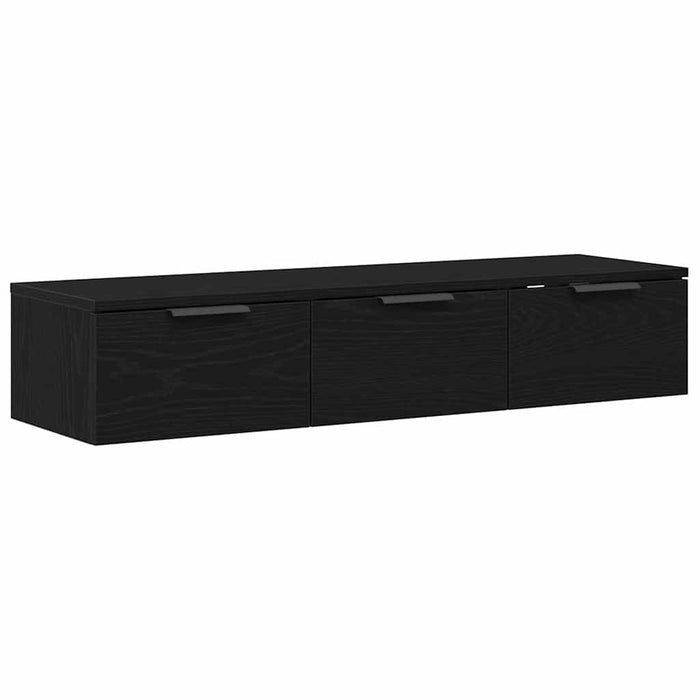 Dulap de perete Stejar negru 102 x 30 x 20 cm Lemn compozit - WALTI WALTI