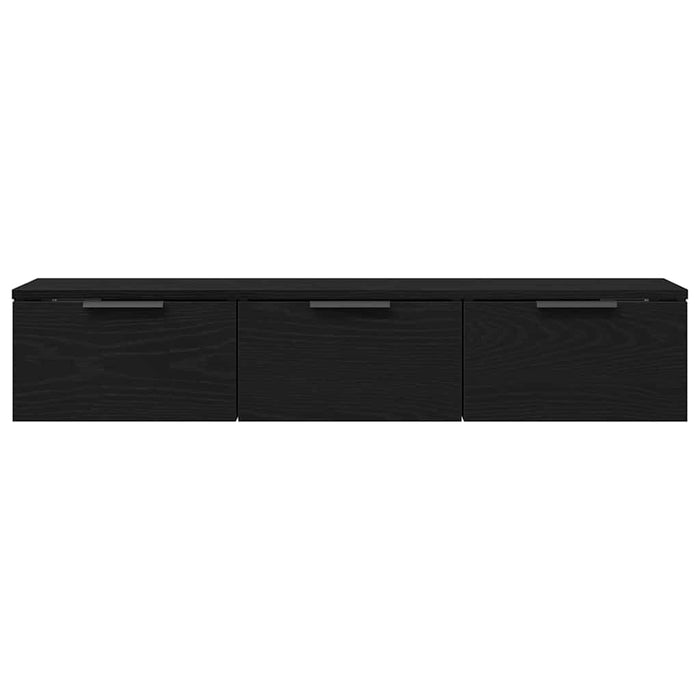 Dulap de perete Stejar negru 102 x 30 x 20 cm Lemn compozit - WALTI WALTI