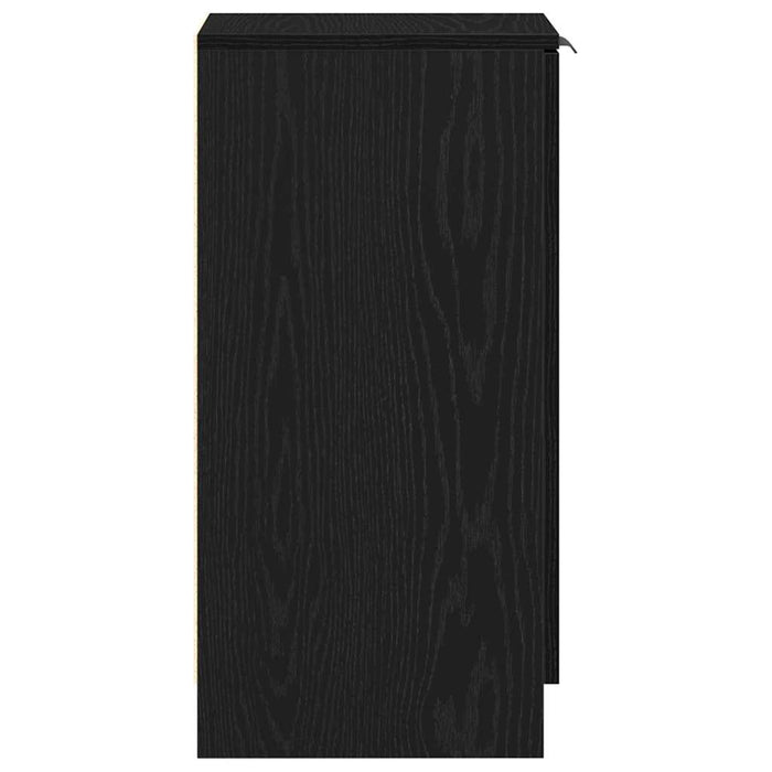Dulap pentru pantofi cu raft Stejar negru 29.5 x 35 x 70 cm - WALTI WALTI