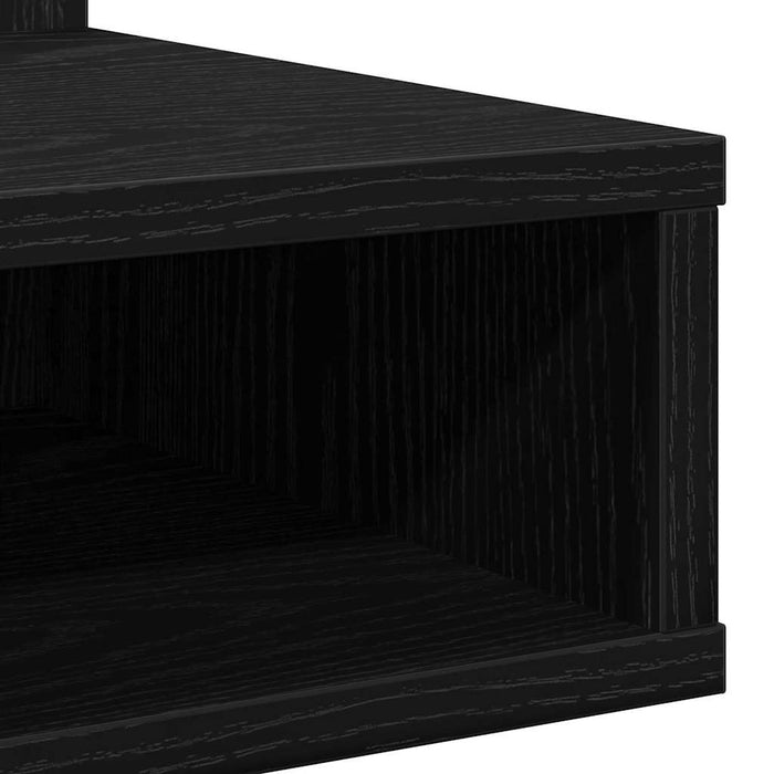 Dulap cu oglindă Stejar Negru 90 x 31,5 x 62 cm Lemn compozit - WALTI WALTI