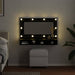 Dulap cu oglindă Stejar Negru 90 x 31,5 x 62 cm Lemn compozit - WALTI WALTI