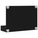 Dulap cu oglindă Stejar Negru 90 x 31,5 x 62 cm Lemn compozit - WALTI WALTI