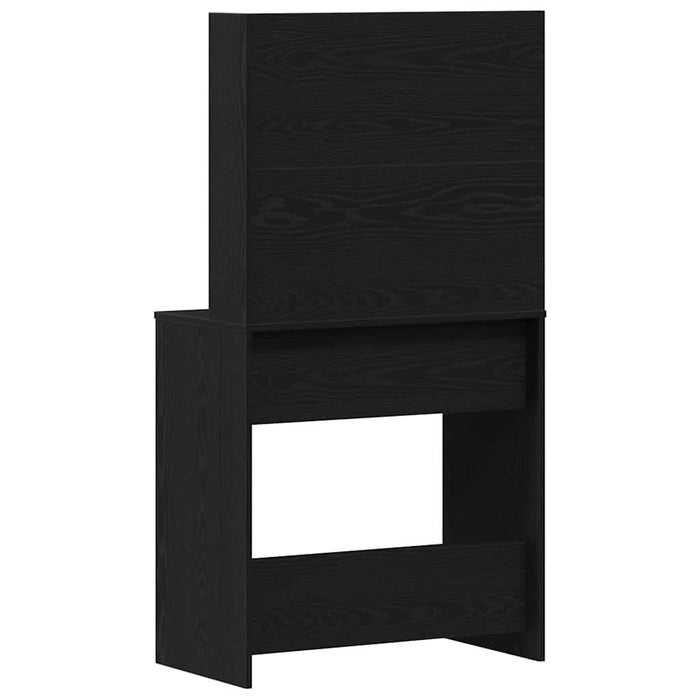 Masă de Machiaj Stejar Negru 74,5 x 40 x 141 cm Lemn compozit - WALTI WALTI