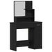 Masă de Machiaj Stejar Negru 86,5 x 35 x 136 cm Lemn compozit - WALTI WALTI
