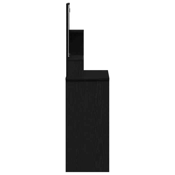 Masă de Machiaj Stejar Negru 86,5 x 35 x 136 cm Lemn compozit - WALTI WALTI