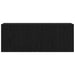 Cabinet TV 2 pcs Stejar Negru 80 x 30 x 30 cm Lemn compozit - WALTI WALTI