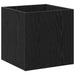 Cutie pentru Vaze Stejar Negru 40 x 38.5 x 40 cm Lemn compozit - WALTI WALTI