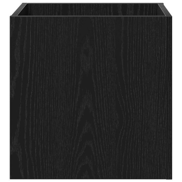 Cutie pentru Vaze Stejar Negru 40 x 38.5 x 40 cm Lemn compozit - WALTI WALTI