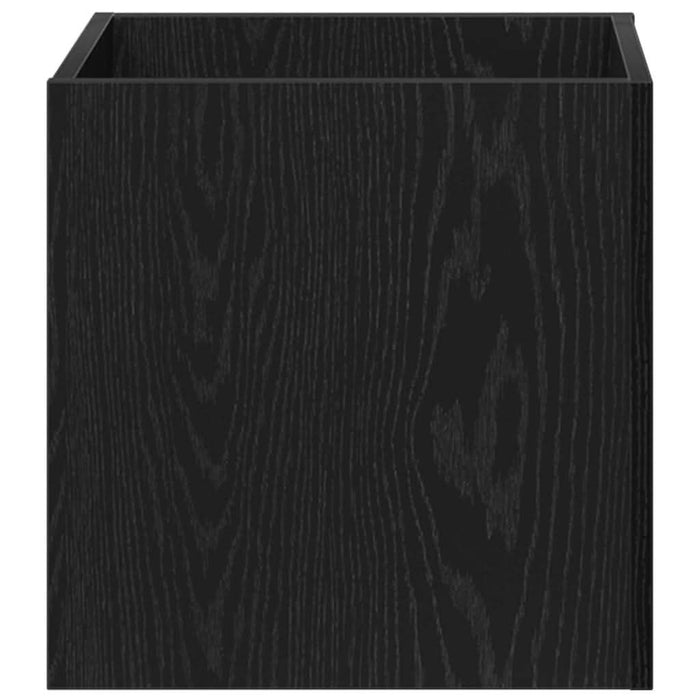 Cutie pentru Vaze Stejar Negru 40 x 38.5 x 40 cm Lemn compozit - WALTI WALTI