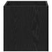 Cutie pentru Vaze Stejar Negru 40 x 38.5 x 40 cm Lemn compozit - WALTI WALTI