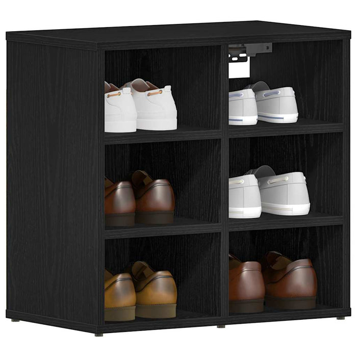 Dulap pentru pantofi cu raft Stejar Negru 52 x 30 x 50,5 cm - WALTI WALTI
