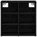 Dulap pentru pantofi 2 pcs Stejar Negru 52 x 30 x 50,5 cm - WALTI WALTI