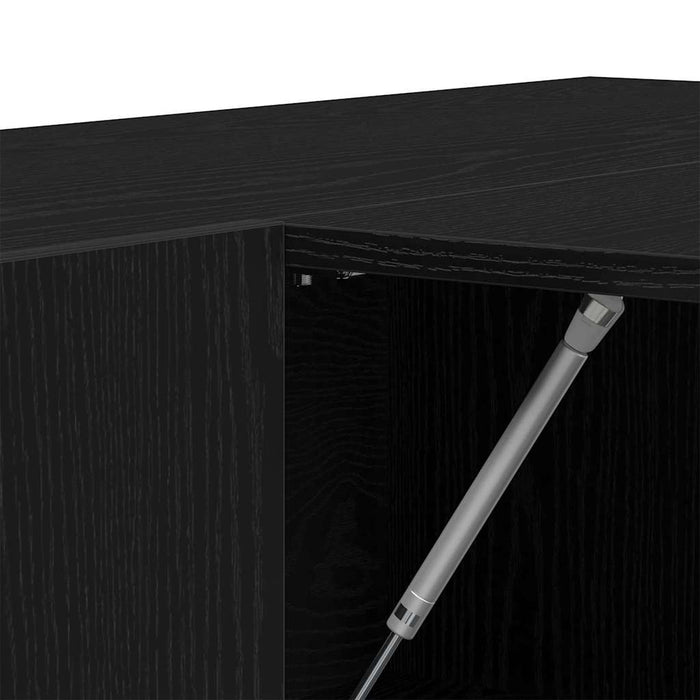 Dulap pentru hol Stejar Negru 97,5 x 37 x 99 cm Lemn compozit - WALTI WALTI