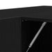 Dulap pentru hol Stejar Negru 97,5 x 37 x 99 cm Lemn compozit - WALTI WALTI