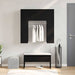Dulap pentru hol Stejar Negru 97,5 x 37 x 99 cm Lemn compozit - WALTI WALTI