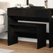 Scaun de toaletă Stejar negru 70 x 35 x 45 cm Lemn compozit - WALTI WALTI