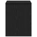 Scaun de toaletă Stejar negru 70 x 35 x 45 cm Lemn compozit - WALTI WALTI