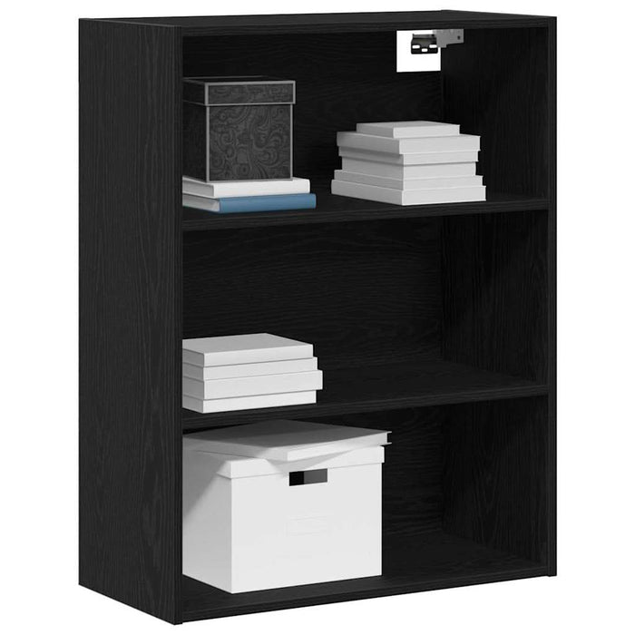 Cafeteria suspendată Pe perete Stejar Negru 69.5 x 32.5 x 90 cm - WALTI WALTI