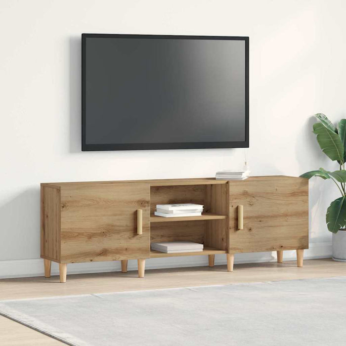 Dulap TV stejar artizanal 150 x 30 x 50 cm Lemn compozit - WALTI WALTI