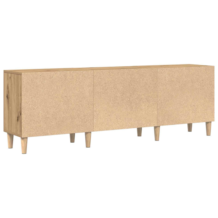 Cabinet TV 150 x 30 x 50 cm stejar artizanal Lemn compozit WALTI