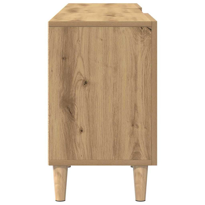 Dulap TV stejar artizanal 150 x 30 x 50 cm Lemn compozit - WALTI WALTI