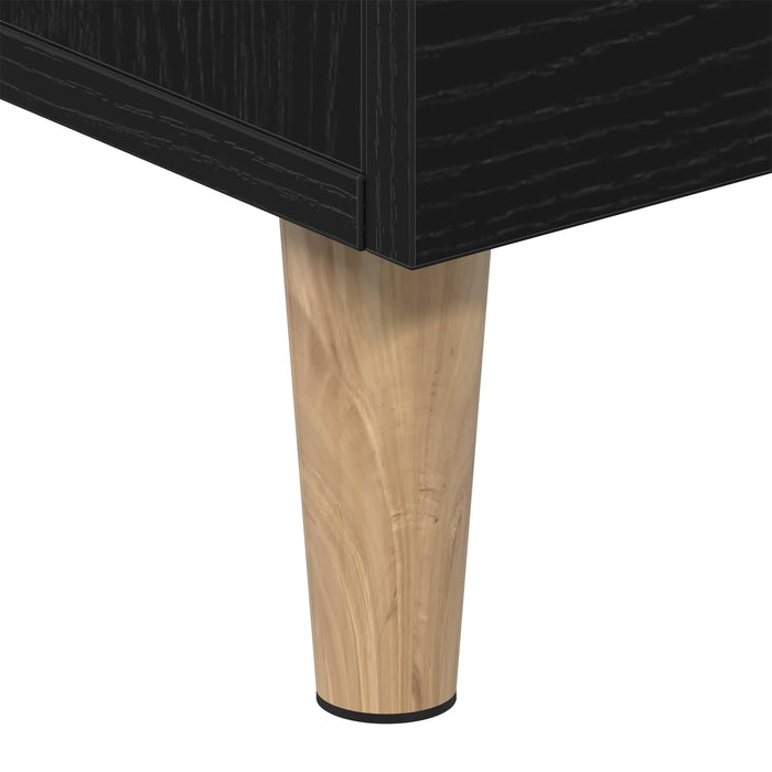 Cabinet TV Stejar Negru 150 x 30 x 50 cm Lemn compozit - WALTI WALTI