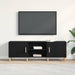 Cabinet TV Stejar Negru 150 x 30 x 50 cm Lemn compozit - WALTI WALTI
