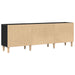 Cabinet TV Stejar Negru 150 x 30 x 50 cm Lemn compozit - WALTI WALTI