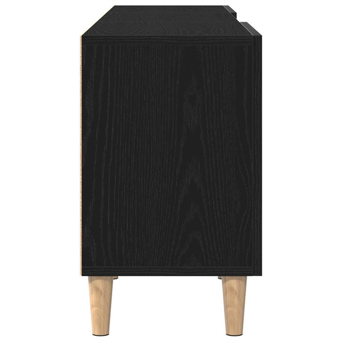 Cabinet TV Stejar Negru 150 x 30 x 50 cm Lemn compozit - WALTI WALTI