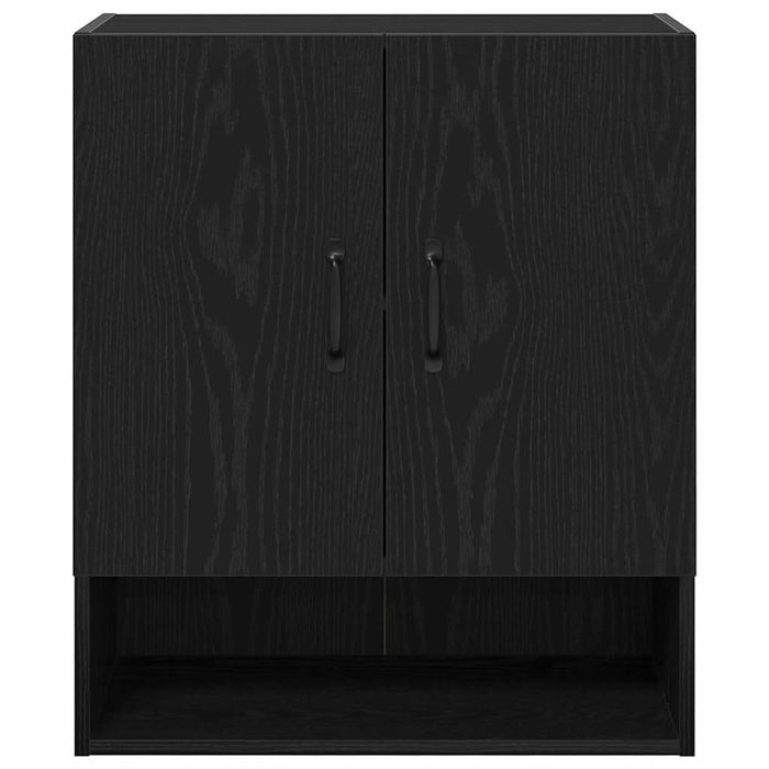 Dulap de perete Stejar negru 60 x 30 x 70 cm Lemn compozit - WALTI WALTI