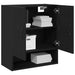 Dulap de perete Stejar negru 60 x 30 x 70 cm Lemn compozit - WALTI WALTI
