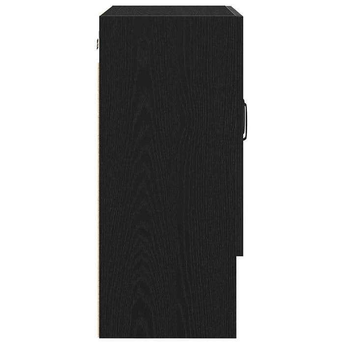 Dulap de perete Stejar negru 60 x 30 x 70 cm Lemn compozit - WALTI WALTI