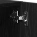 Dulap de perete Stejar negru 60 x 30 x 60 cm Lemn compozit - WALTI WALTI