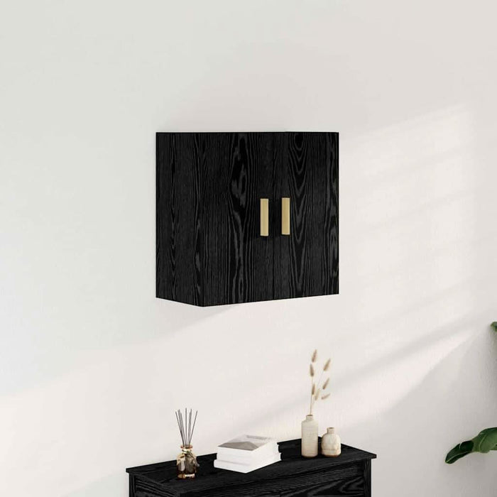 Dulap de perete Stejar negru 60 x 30 x 60 cm Lemn compozit - WALTI WALTI