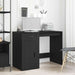 Birou cu sertar Stejar Negru 100 x 49 x 75 cm Lemn compozit - WALTI WALTI