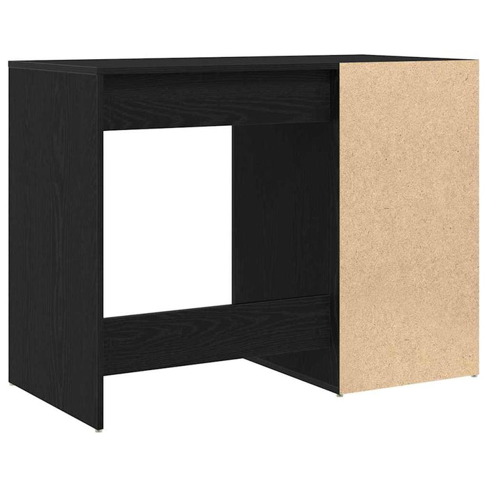 Birou cu sertar Stejar Negru 100 x 49 x 75 cm Lemn compozit - WALTI WALTI